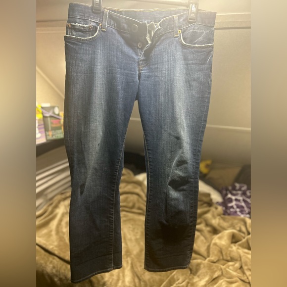 Lucky Brand Pants - Lucky Brand Dungarees Lil’ Maggie Cuffed Capri